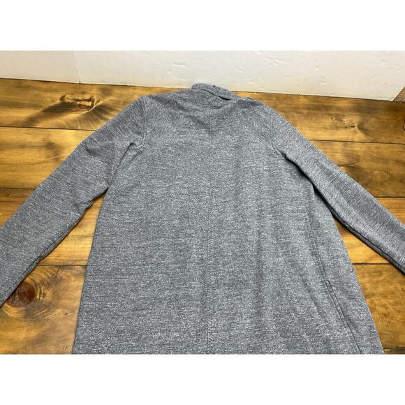 Lululemon Cardigan Sweater Womens 6 Gray Thats A Wrap Yoga Stretch Snap - Picture 13 of 13
